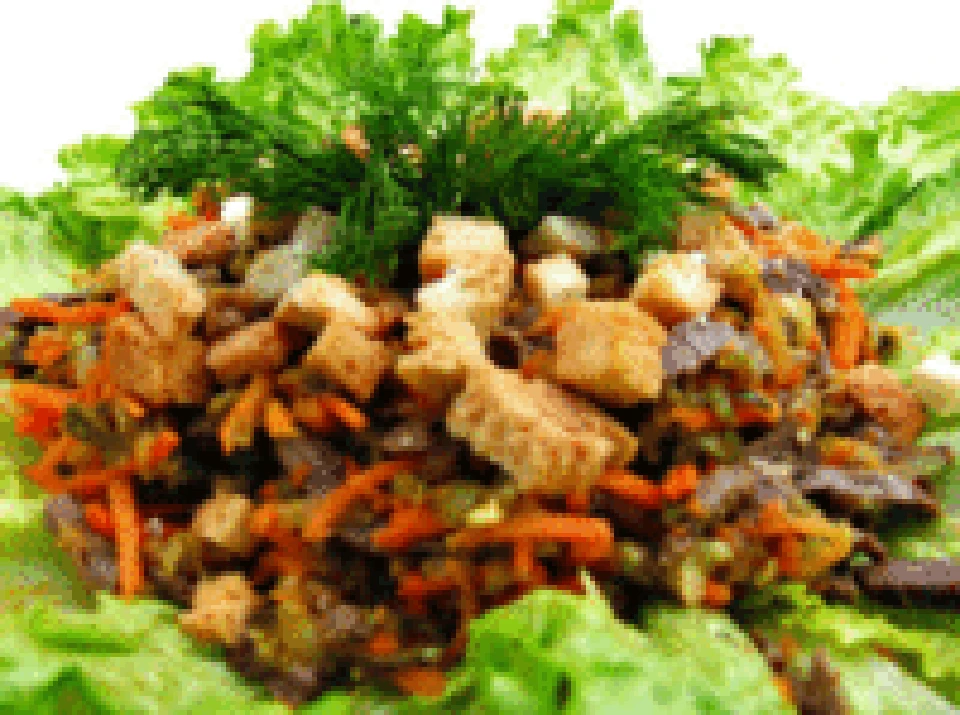 Семейная кухня. Салат Обжорка
