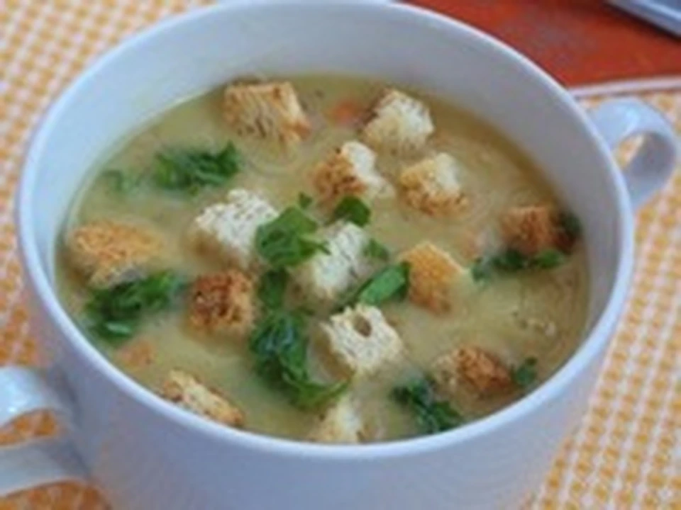 Картофельный суп-пюре на сметане — рецепт с фото пошагово