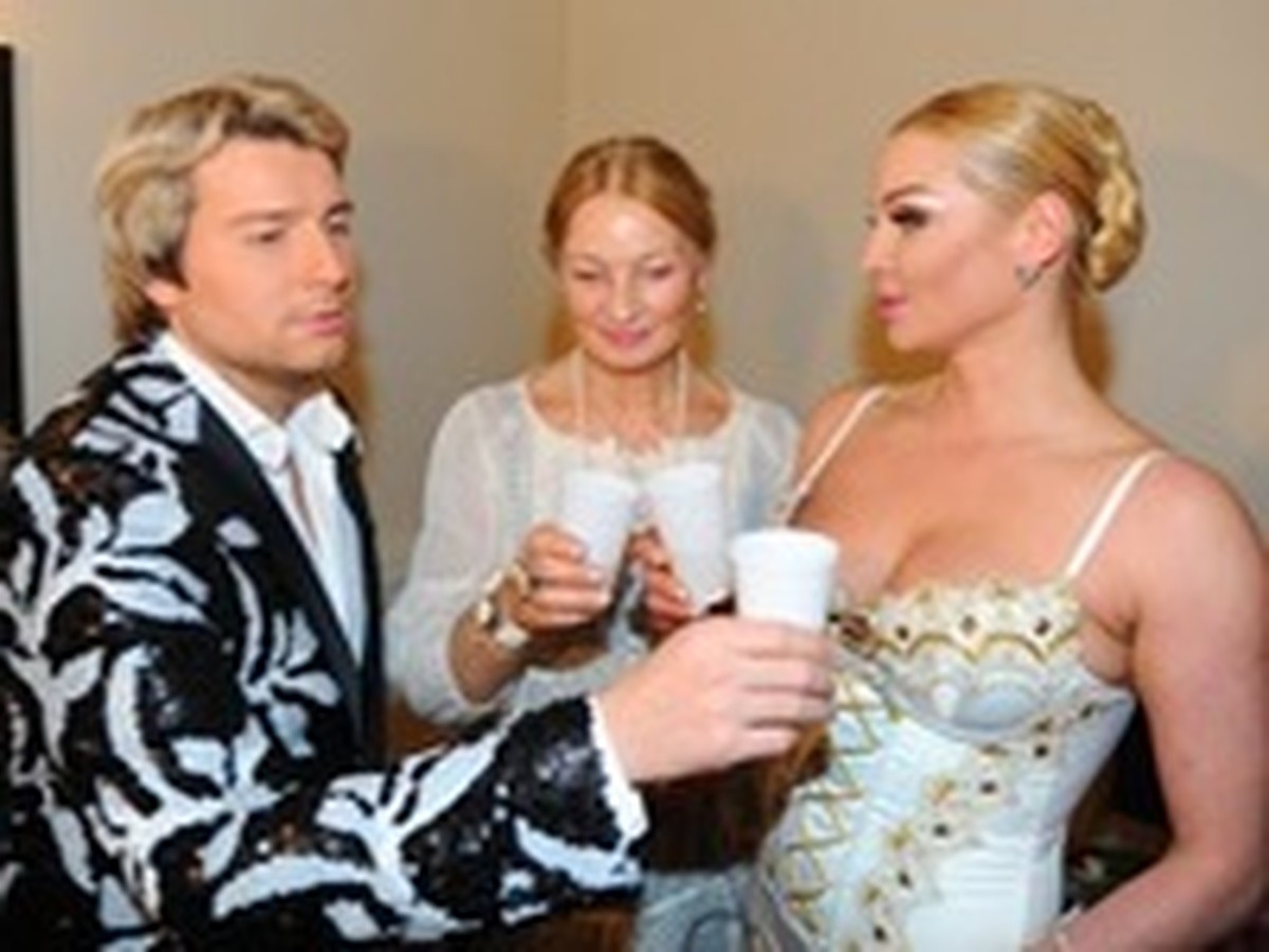 Анастасия Волочкова мен Николай Басков бейнеленген порно