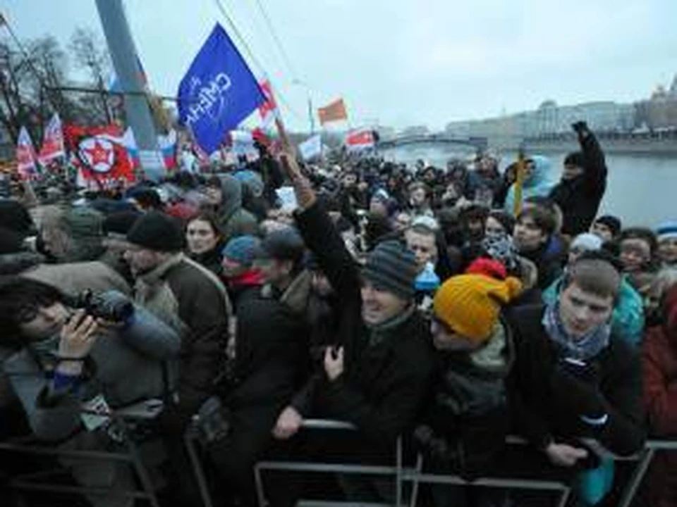 Предыдущий оппозиционный митинг прошел 10 декабря на Болотной площади Москвы