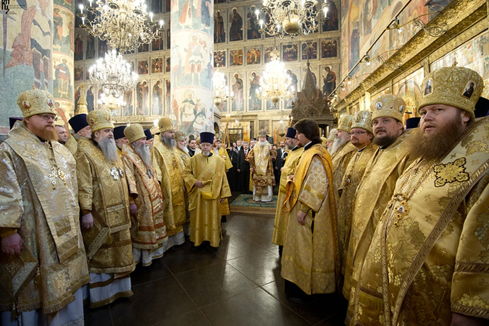 В Александровском саду заложили памятник герою 1612 года святителю Гермогену