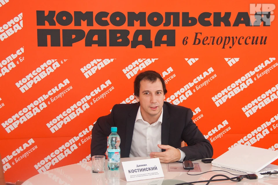 В этом году белорусские ролики в программу "Ночи пожирателей рекламы" не попали. Но Даниил Костинский с радостью передаст наши работы Бурсико!