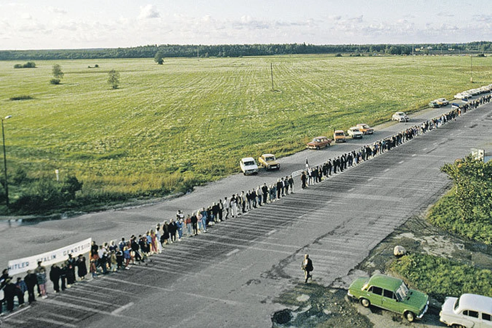23 августа 1989 года, «балтийский путь»: это, пожалуй, была первая человеческая цепочка, соединившая эстонцев, латышей и литовцев. Позже эта технология неоднократно копировалась.