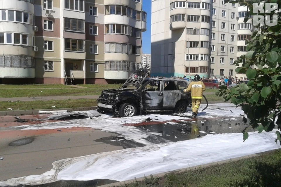 В Казани взорвана машина муфтия Татарстана, убит его экс-заместитель