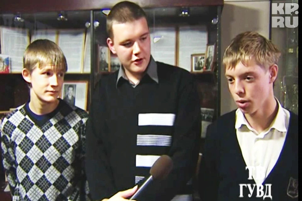 Скромные уральские ребята Андрей Березин, Максим Мурашов и Тимур Начкевия (слева направо) не смогли пройти мимо преступника.
