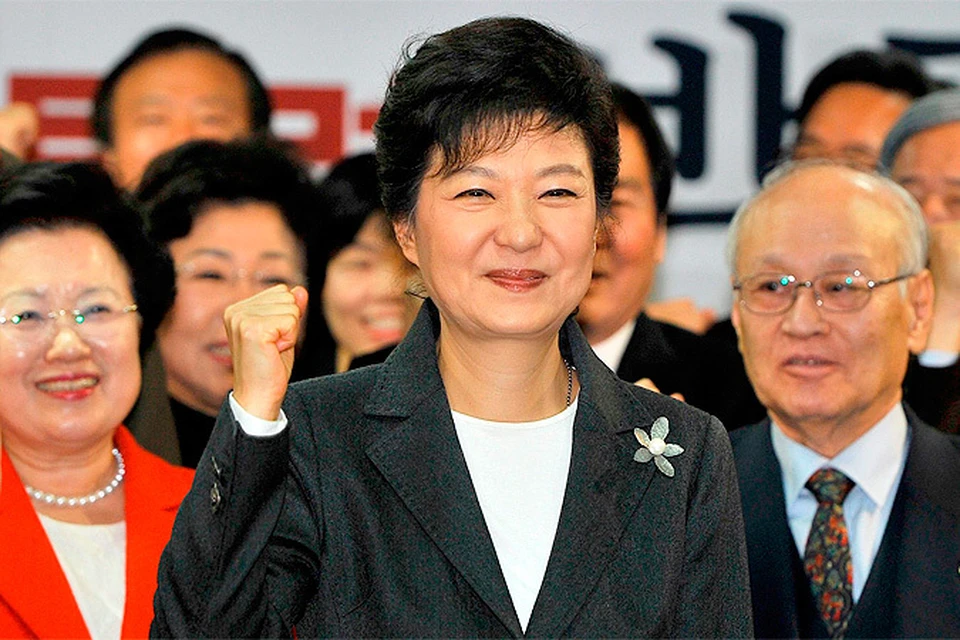 Пак Кын Хе стала первой женщиной во главе Южной Кореи