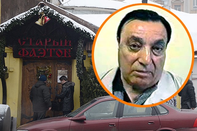 Криминальный авторитет был убит в нескольких метрах от входа в ресторан