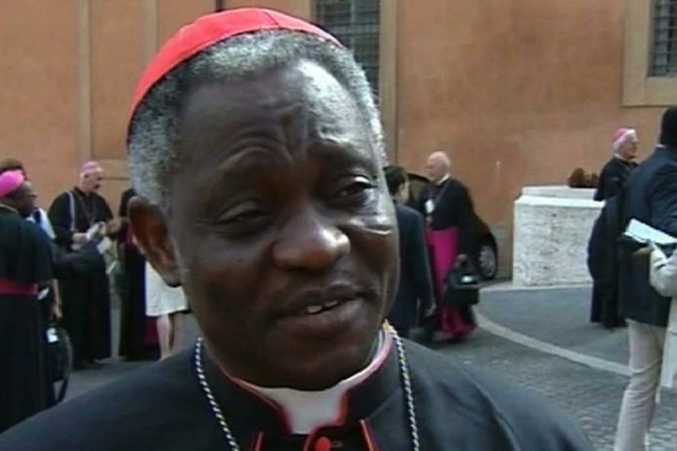 Преемником Папы Римского Бенедикта XVI может стать чернокожий кардинал из Ганы
