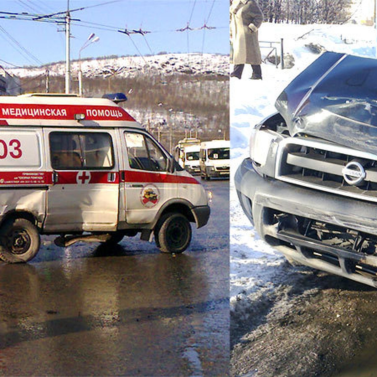 В карету «Скорой помощи» врезался внедорожник, пострадали медики - KP.RU