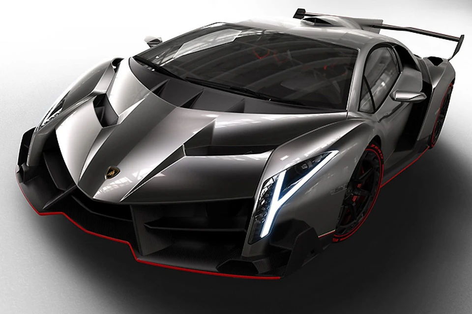 Lamborghini Veneno - самый мощный и быстрый из когда-либо построенных «Ламборгини».