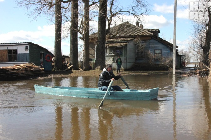 Паводок в Тургиново
