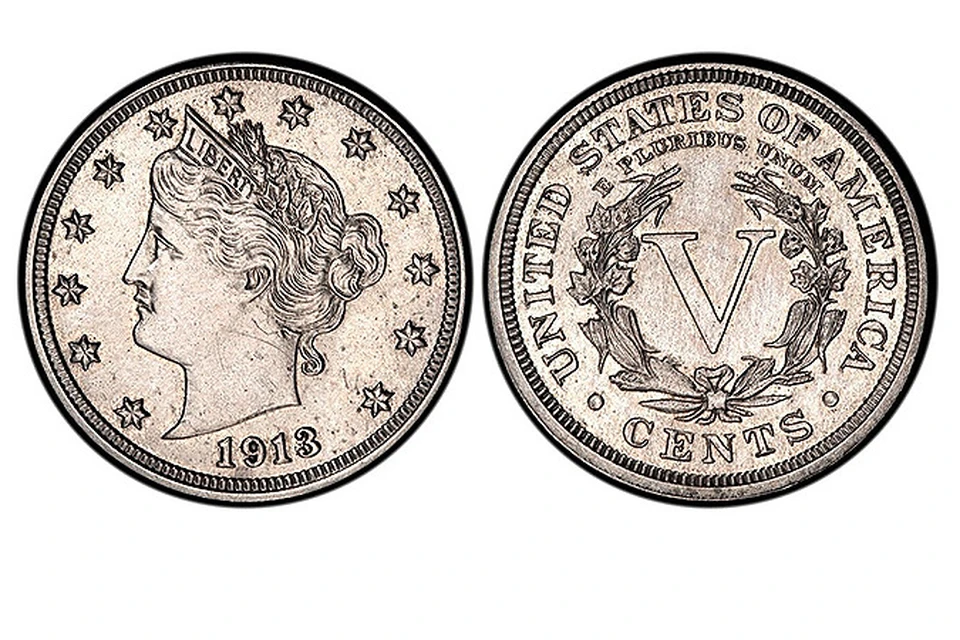 Монета номиналом 5 центов продана за три с лишним миллиона долларов