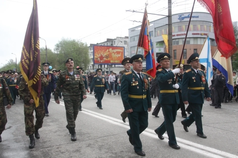 Шествие ветеранов, первых лиц города и области пройдет до площади Победы