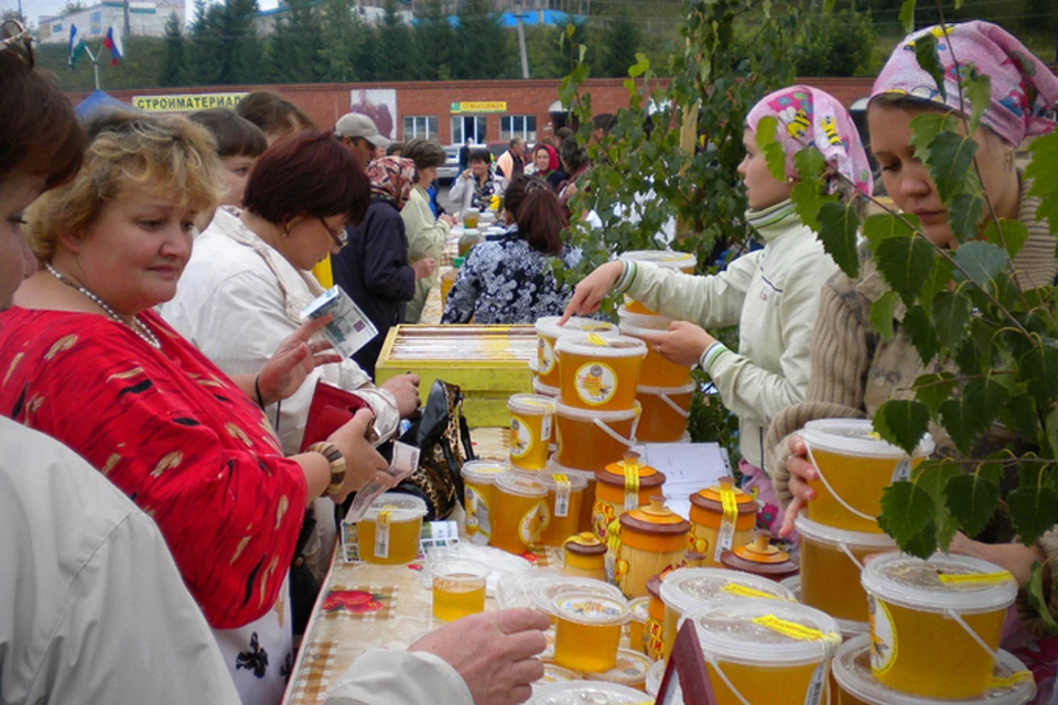 Салат на медовый спас