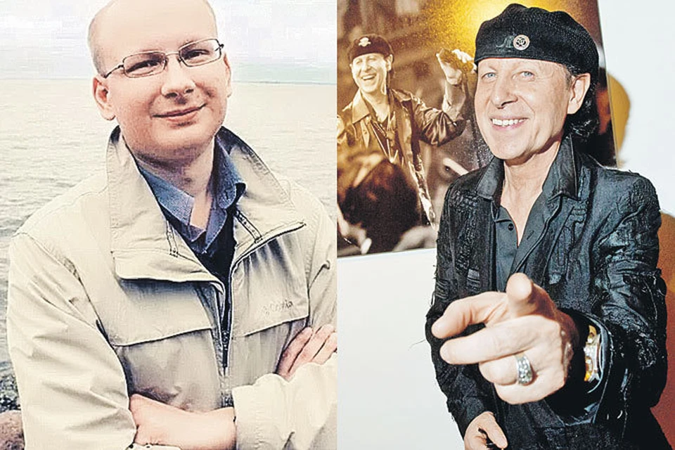 Мечта Алексея Аничкина (на фото слева) исполнилась - он услышал голос любимого певца Клауса Майне.