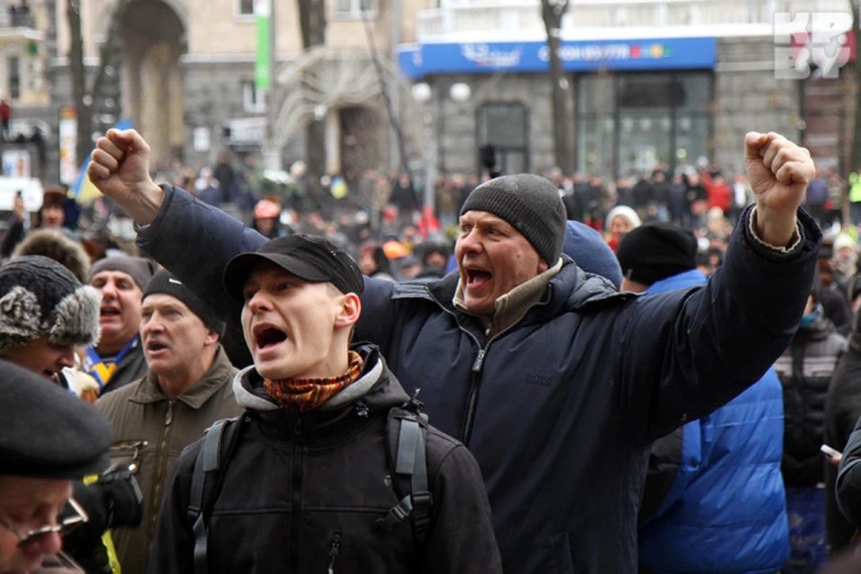 Митинги в центре Киева проходят уже больше трех недель.