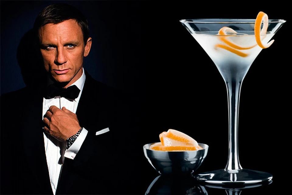 Ученые уверены, что, если бы агент 007 был живым человеком, то не дожил бы до 50 лет. И всё - из-за алкоголя!