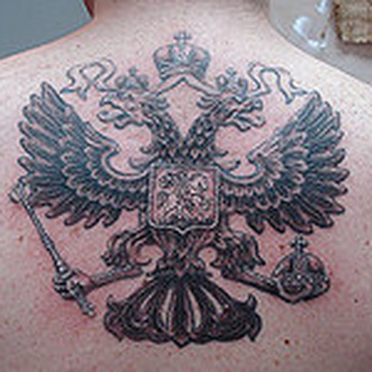 Суд оштрафовал мужчину на 40 тысяч рублей за татуировку с украинским Крымом