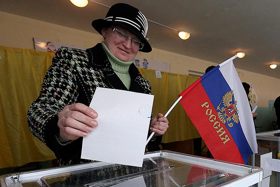 93% крымчан отдали свой голос за объединение с Россией