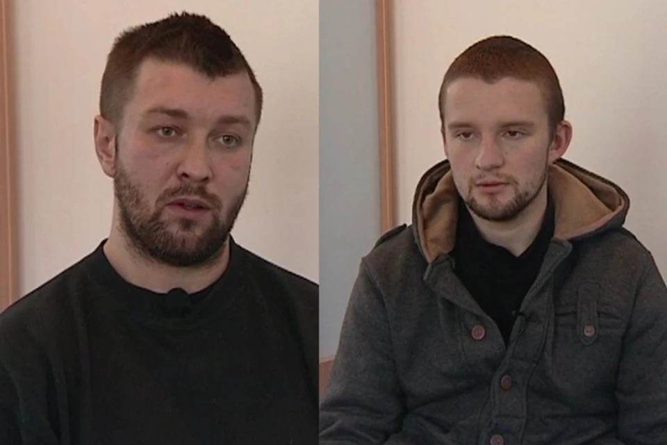 Задержанные Артем Головко (слева) и Виталий Кривошеев рассказали под запись на камеру о том, какие инструкции они получили от своих шефов в СБУ.