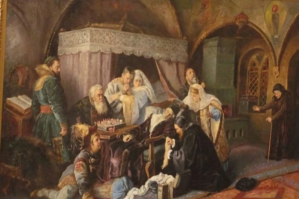 Среди украденных картин - "Смерть Ивана Грозного"