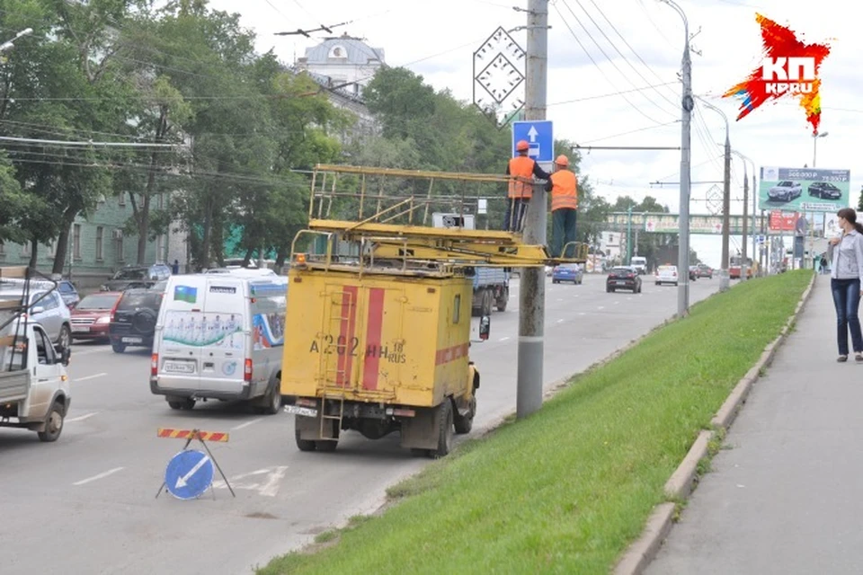 С 1 июля в Ижевске ожидается введение первой полосы для общественного транспорта