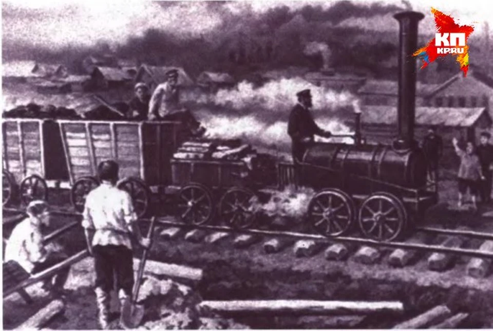 После первого паровоза, Черепановы построили второй, который мог перевозить уже до 16 тонн груза.