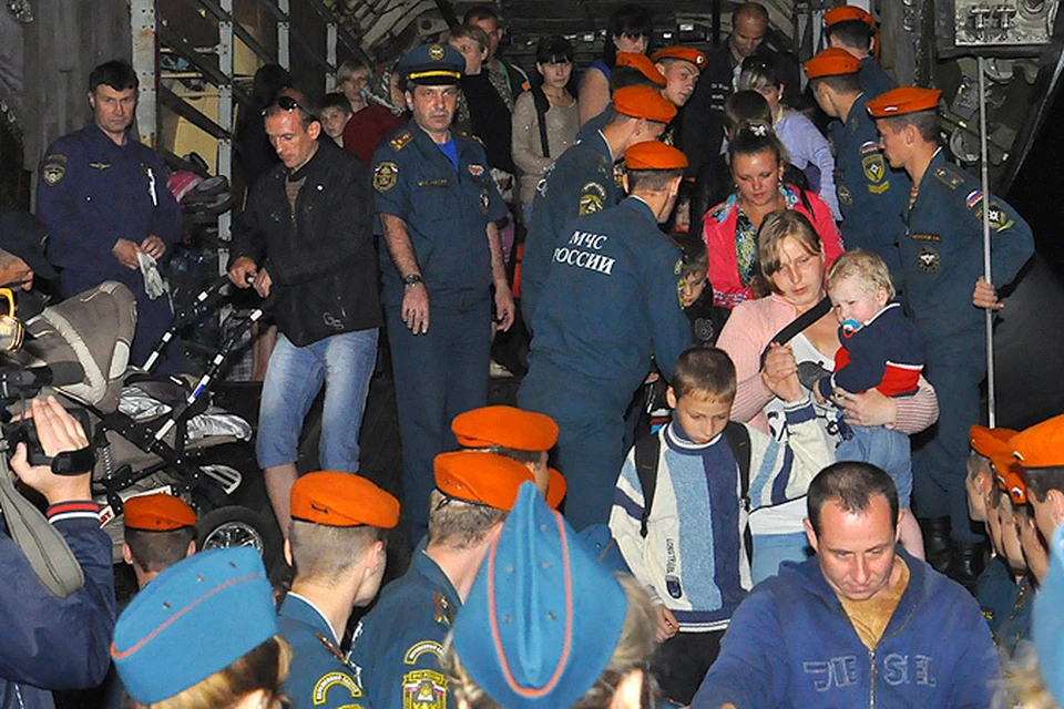 Беженцы с Украины продолжают прибывать в Россию