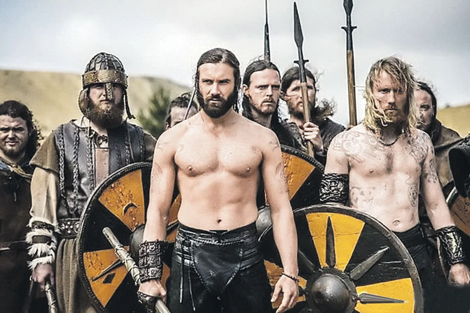 Некоторые из экранных викингов настолько суровы, что не нуждаются в доспехах.