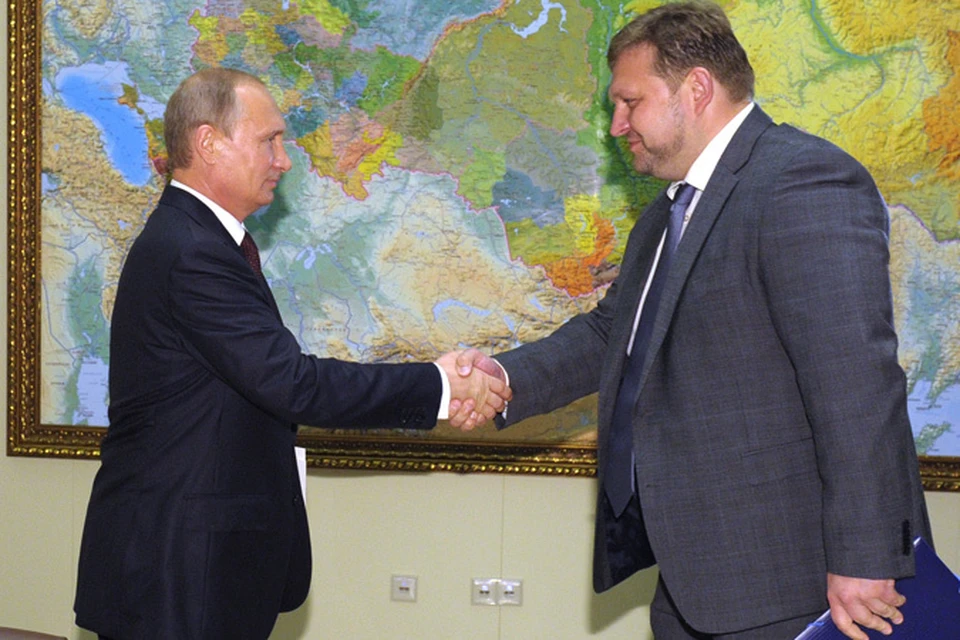 Владимир Путин  обсудил последствия продовольственного эмбарго с исполняющим обязанности губернатора Кировской области Никитой Белых