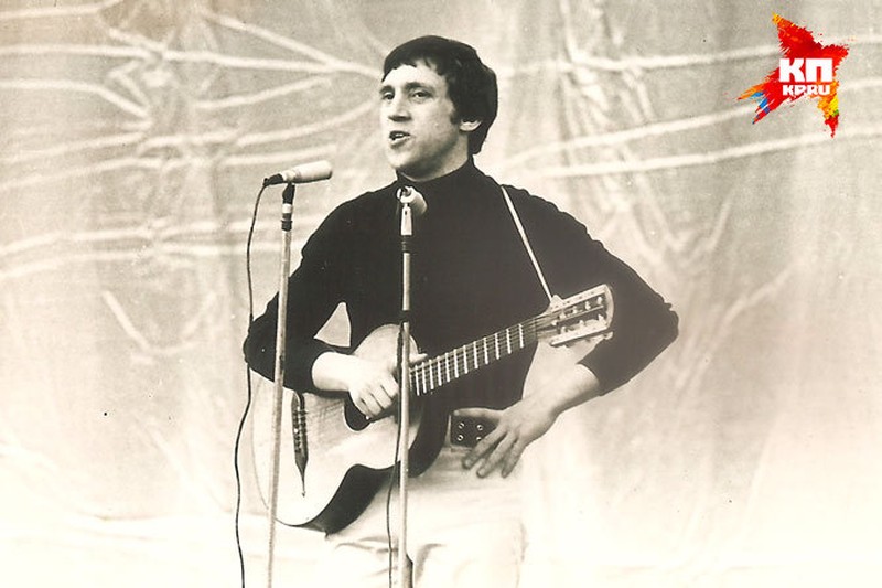 Владимир Высоцкий в Кишиневе. Концерт в Зеленом театре 1972 год. Фото: из архива Александра Вискалова
