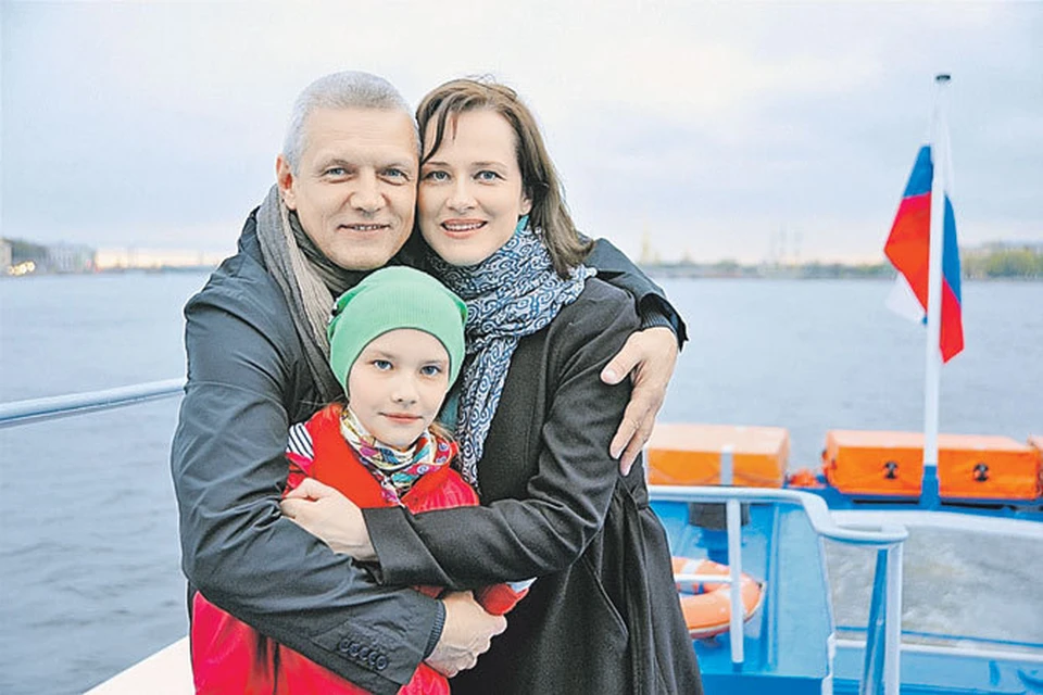 У 11-летней Ксении - дочери Александра Галибина и Ирины Савицковой - появился братик Вася.