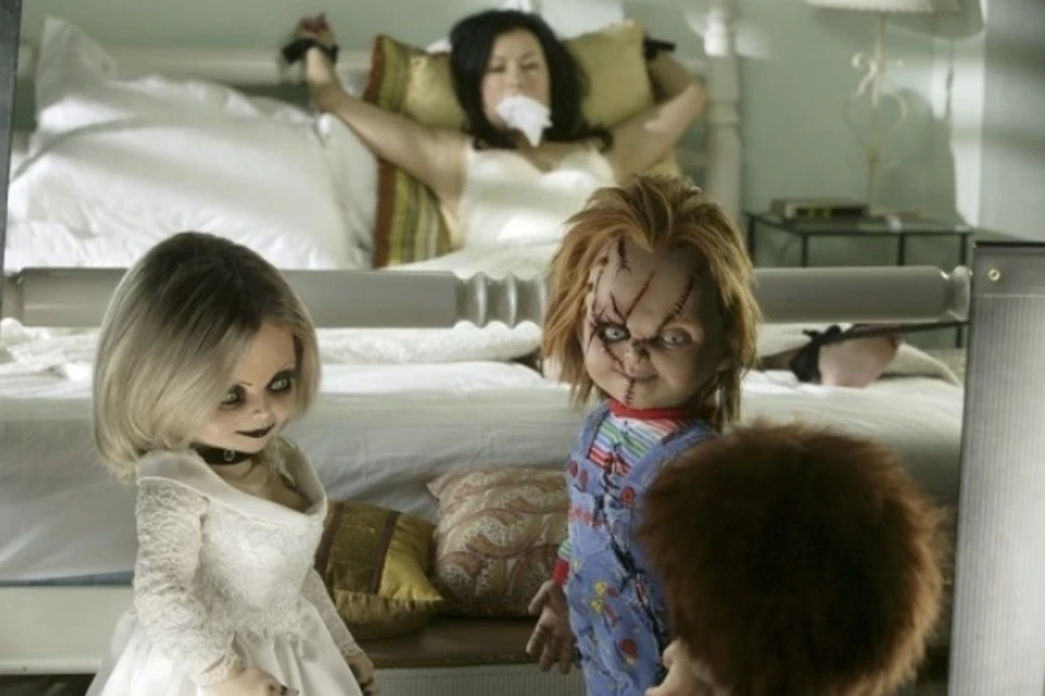 Фильмы про куклу Чаки вошли в историю "игрушечных" ужастиков. Кадр из фильма