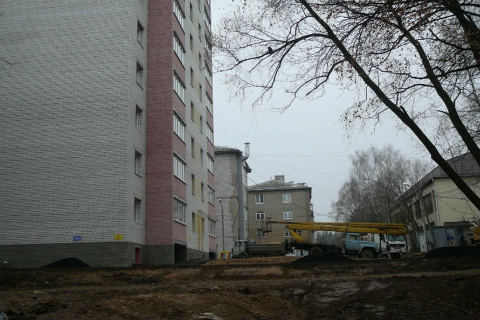 Фото сделано от дома, где жил подозреваемый в убийстве.