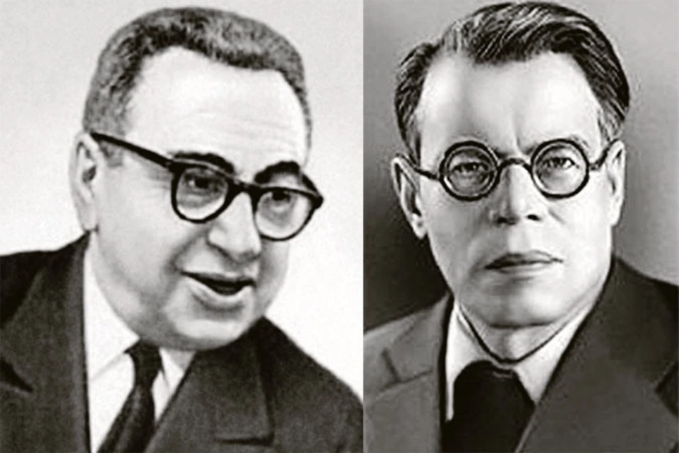 Композитор Матвей Блантер (на фото слева) и поэт Михаил Исаковский.