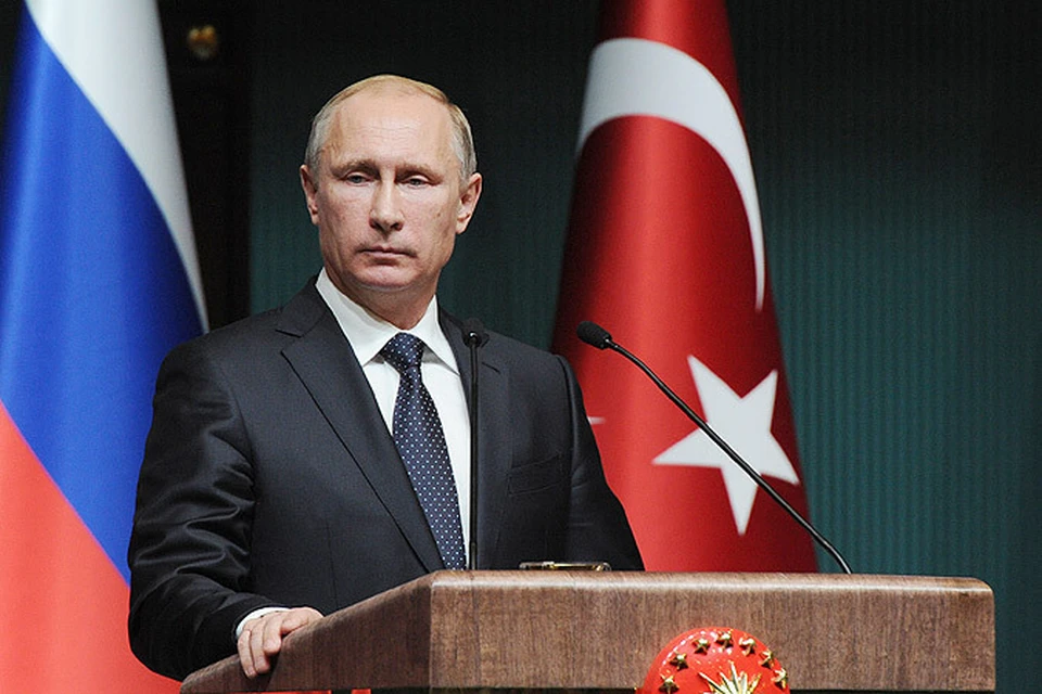Владимир Путин в столице Турции рассказал о планах России из-за срыва проекта "Южный поток"