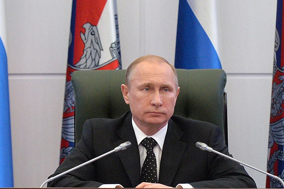 Президент Путин посетил новый Национальный центр управления обороной страны