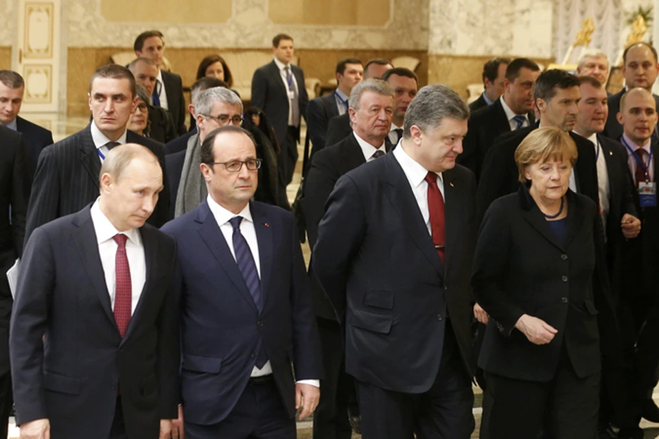 Встреча президентов России, Франции, Украины и канцлера Германии была назначена в Минске на 6 часов вечера в среду, 11 февраля