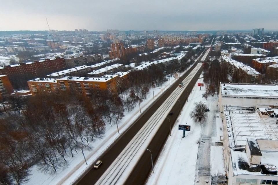 Фото ижевска с высоты