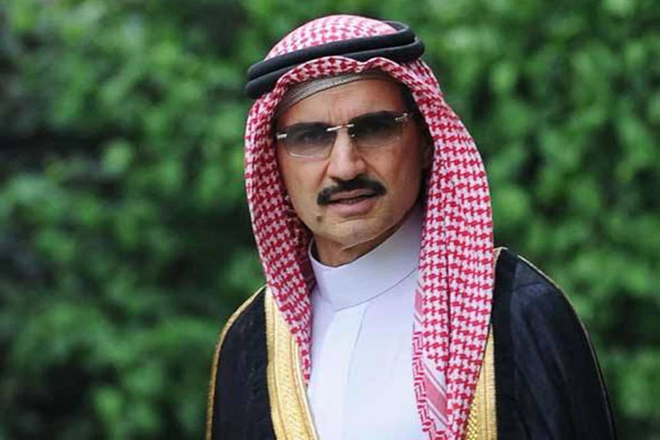Саудовский принц Аль-Валид бин Талал, внук основателя королевства саудитов короля Абдул-Азиза ибн Сауда