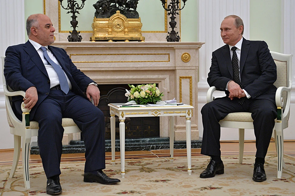 Премьер-министр Ирака Хайдар Абади приехал в Кремль после переговоров с российскими нефтяниками