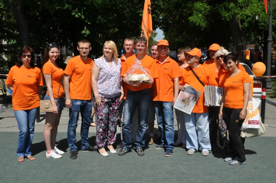 "Комсомолка" отметила свой день рождения с друзьями