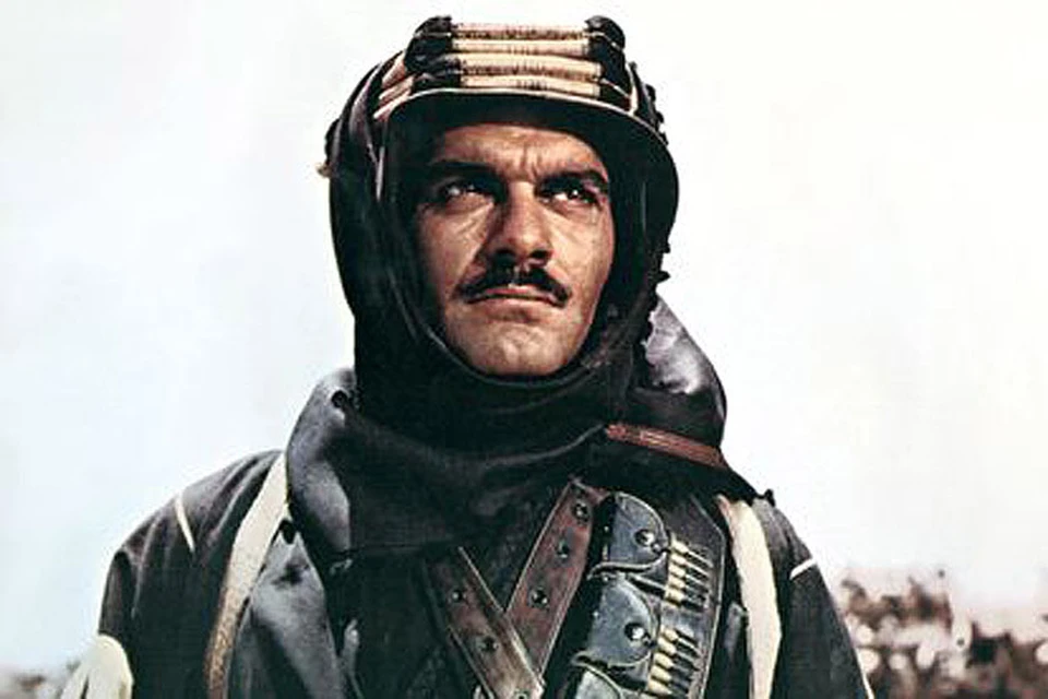 Омар Шариф в картине "Лоуренс Аравийский"