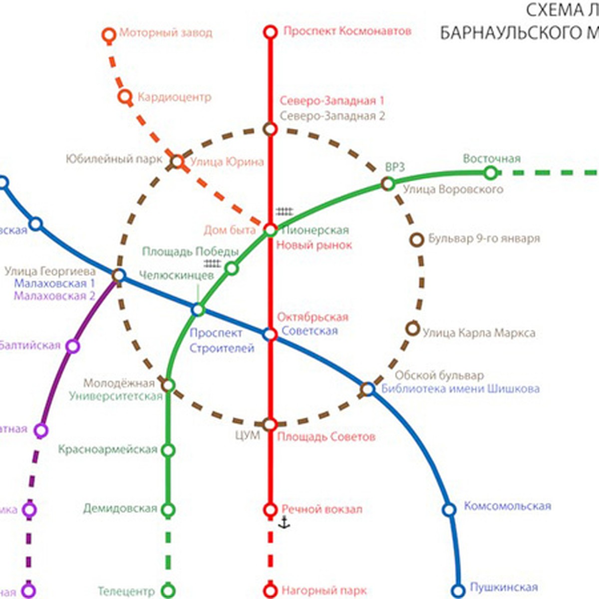 Как изменится жизнь барнаульцев при появлении метро - KP.RU