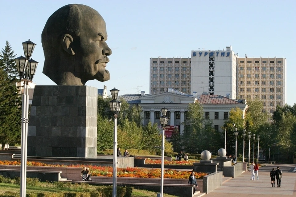 Памятник Ленину из Улан-Удэ попал в Книгу рекордов России. ФОТО: Марк Агнор