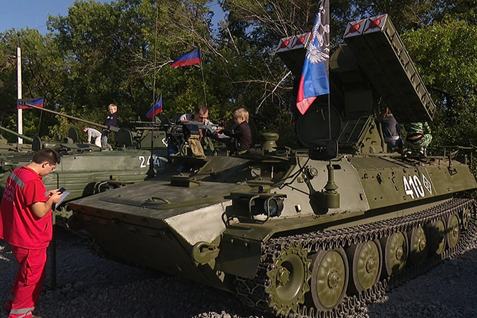 В Донецкой народной республике проводят первые в истории состязания танковых подразделений. Фото: Олег Подоприхин