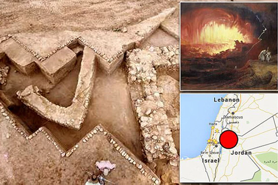 Найдены руины Содома - города, который был уничтожен Богом, осерчавшим на  местных гомосексуалистов - KP.RU
