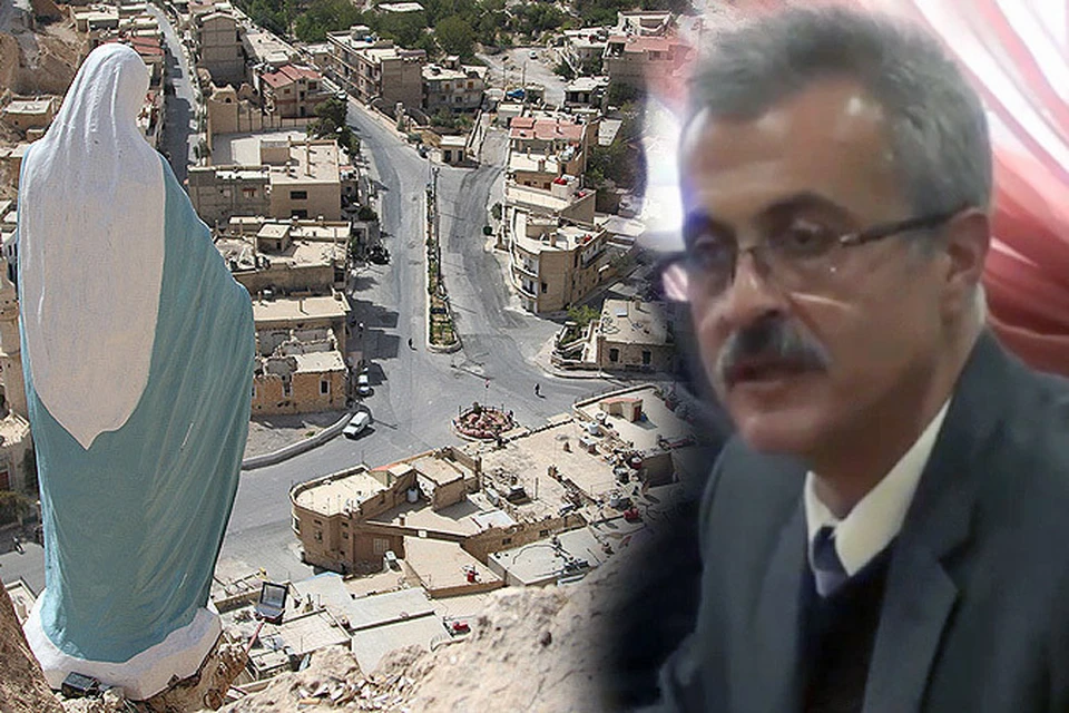 Cирийский писатель Еид Аяд Михаил: @Беспорядки в Сирии начались из-за брошенного на пол платка".