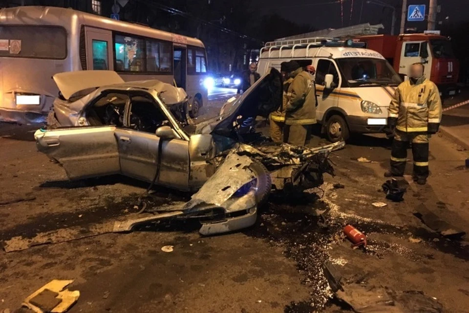 В этой аварии погибли два человека.