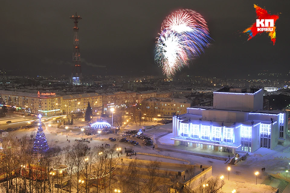 Новый год в Ижевске: в городе установят 162 елки и повесят 1 142 метра гирлянд